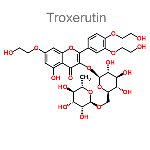 Part of the composition Neoveris - Troxerutin